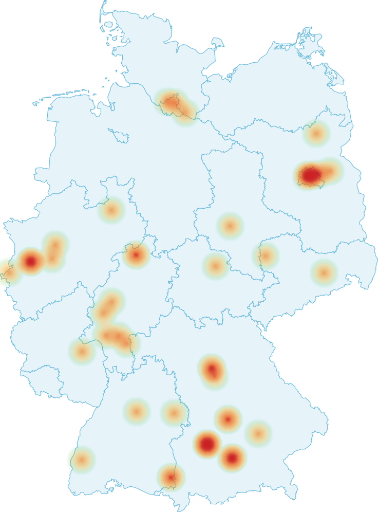 Mapa de perturbaciones de la ZDF