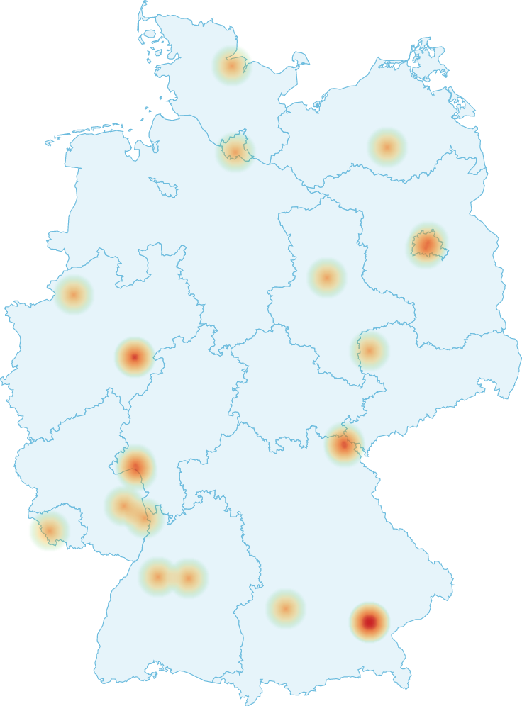 Mapa de fallas del Volksbanken Raiffeisenbanken