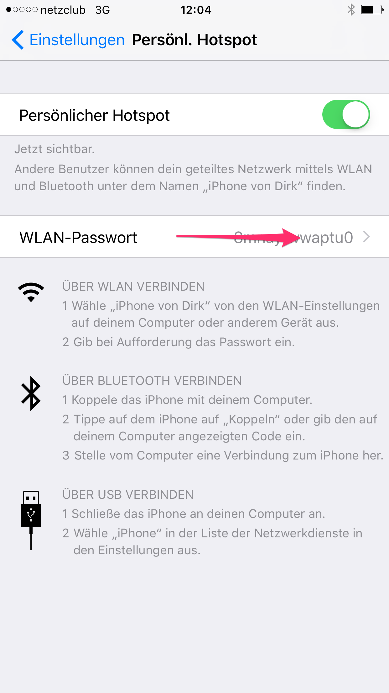 Apple iOS So richtet ihr einen mobilen Hotspot ein NETZWELT