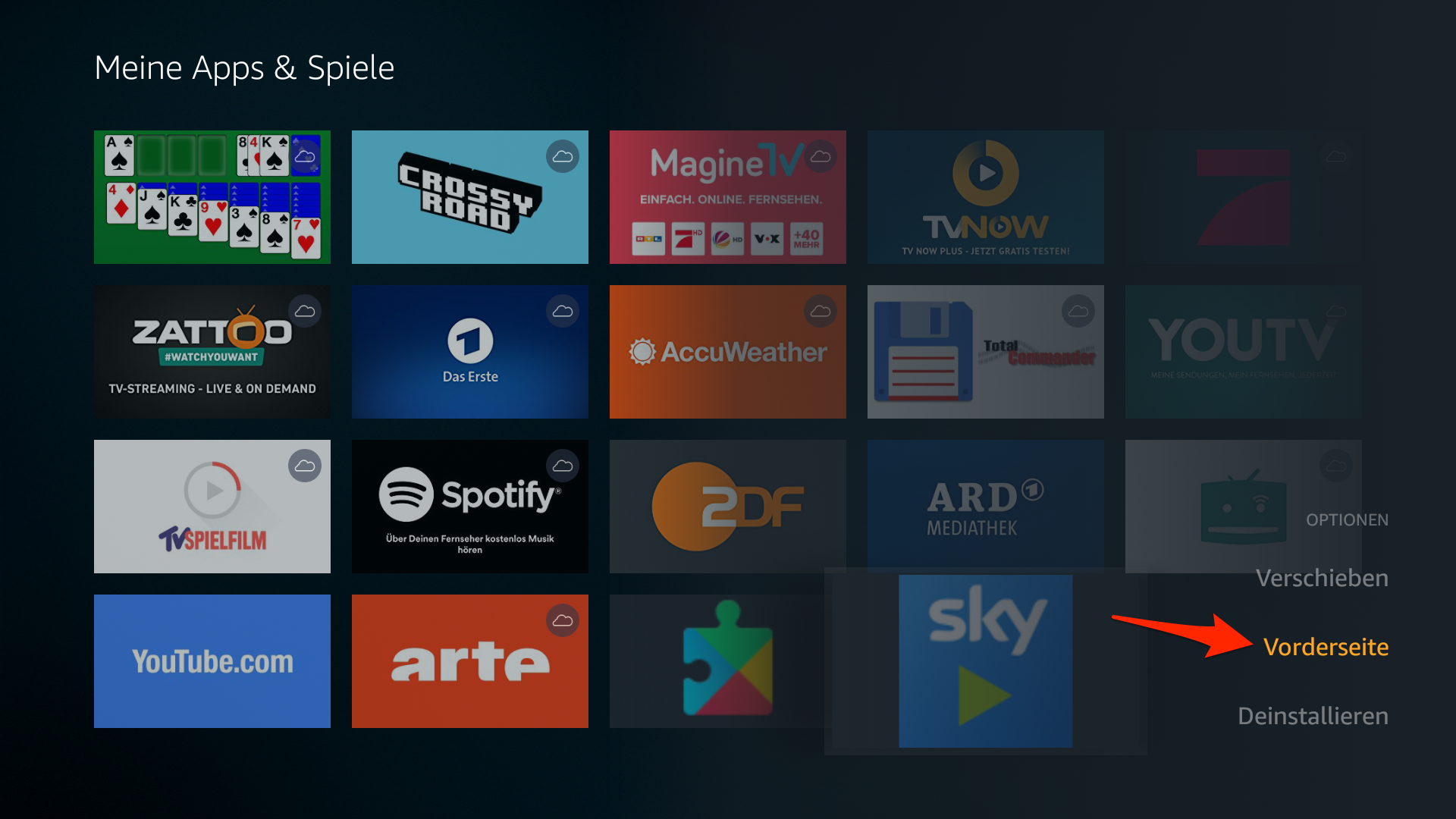 Anleitung: Sky Go oder Sky Ticket auf dem Amazon Fire TV ...