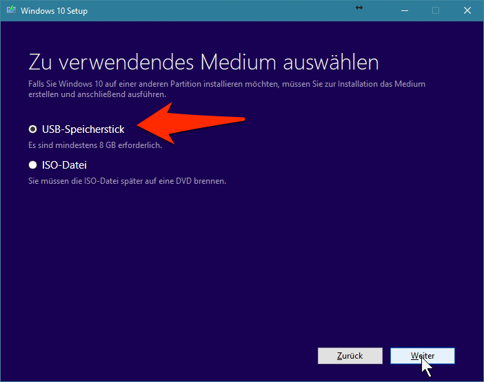 Es Wurde Kein Usb Speicherstick Gefunden Media Creation Tool Windows 10: USB-Stick mit ISO erstellen - so geht's - NETZWELT