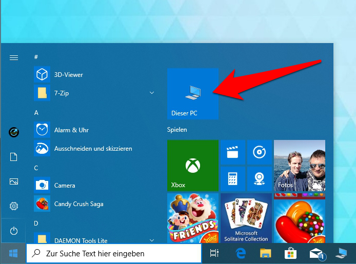 Windows 10 Arbeitsplatz Anzeigen Windows 10 Arbeitsplatz Anzeigen