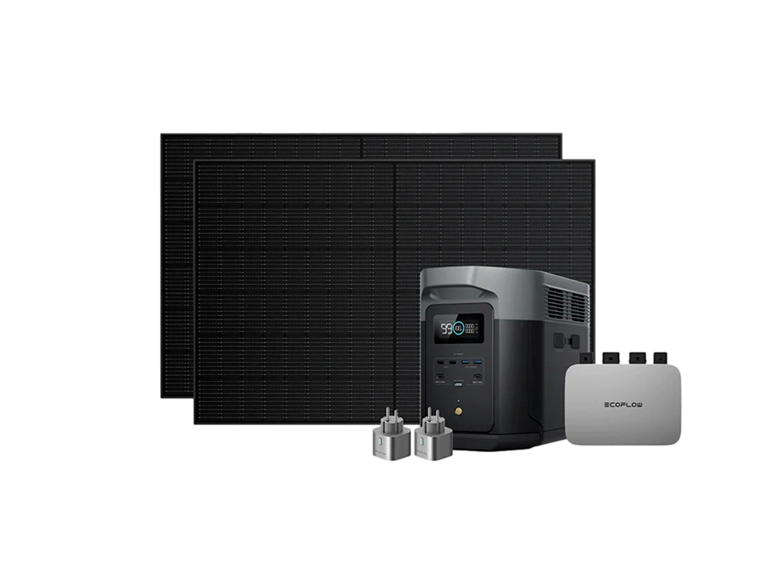 Kit de almacenamiento EcoFlow PowerStream de 2 kWh